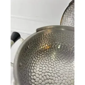 Olla de Acero Inoxidable de Doble Pared, Clásica y Duradera |   Para servir arroz, roti y curry - Product Image 5