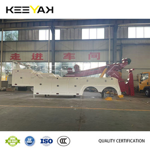 Sécurité sécurisée 35 tonnes Rotator Wrecker Body 360 degrés Heavy Duty Wrecker Tow Truck Body avec 4 étages de levage Grue Factory OEM - Product Image 4