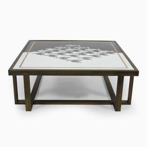 Dessus de marbre de conception unique avec la table basse de cadre en métal pour l'article à la maison d'utilisation de cafés de restaurant d'hôtel - Product Image 6