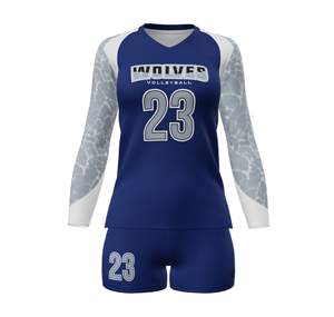 Vente en gros d'uniformes de volleyball 2025 Ensemble de vêtements d'équipe personnalisés Tissu léger Contrôle de l'humidité Fabricant OEM ODM Pakistan - Product Image 5