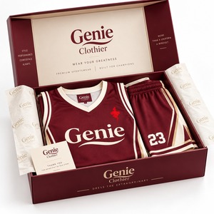 Ensemble de maillots et shorts respirants personnalisés pour équipes de basketball, vêtements de sport pour les entraînements des clubs de basketball avec service OEM - Product Image 6