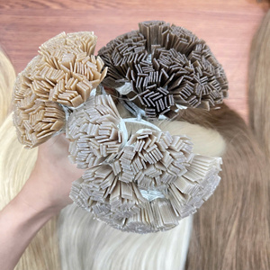 Extensiones de Cabello Humano Vietnamita 100% Natural de Alta Calidad con Punta Plana, Súper Suaves, Venta al Por Mayor - Product Image 1