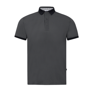 Coupe régulière hommes Polo demi manches tissu de haute qualité Polo vêtements pour hommes 100% coton Polo uniforme scolaire vêtements hommes - Product Image 5