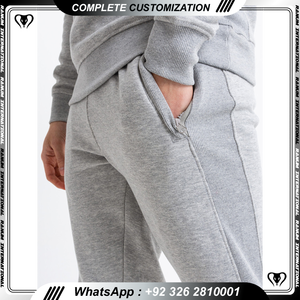 Ensemble sweat-shirt et jogging pour hommes personnalisés 100% coton Survêtement pour l'été Jogging motif imprimé - Product Image 2