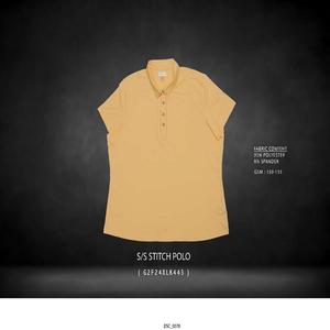 Camiseta Polo de algodón de verano 2025 para mujer, Top gráfico personalizable con cuello en R, patrón 3D, Material de Cachemira vaquero, atuendo femenino - Product Image 1