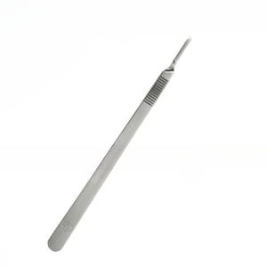 Factory Wholesale Price Custom Made Scalpel Handle No.4L Round Pattern German Stainless Steel <b>Knife</b> <b>Surgical</b> Instruments - Product Image 1