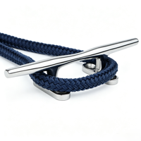 Émerillon et guide-câble ronds légers en acier inoxydable AISI 316 de qualité marine, neufs pour matériel de yacht et de marine