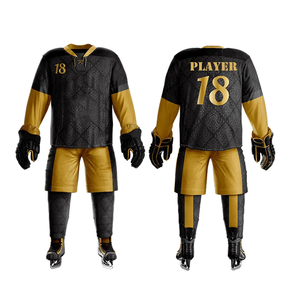 Nouvel arrivage d'uniforme de hockey sur glace personnalisé unisexe Meilleur matériau quantité minimale de commande bas! - Product Image 3