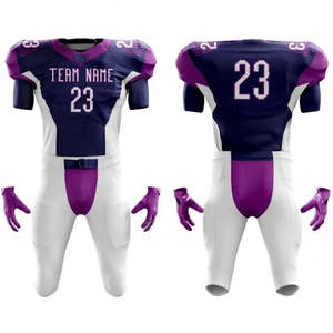 Collection de maillots d'entraînement de football américain de qualité supérieure avec design sublimé et options de taille plus pour adultes - Product Image 2