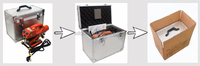 OBOR machine à souder automatique à géomembrane GW800 de bonne qualité pour le soudage à la géomembrane