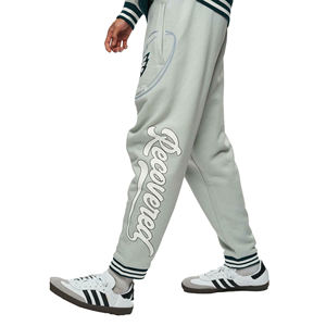 Jogging décontracté en molleton français 100% coton, léger, respirant, séchage rapide, de haute qualité, avec cordon de serrage, logo imprimé sur mesure - Product Image 2