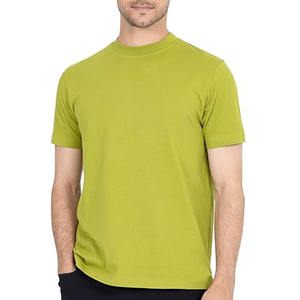 T-shirts unis pour hommes de haute qualité en gros – Personnalisables, en polyester/coton, coupe ajustée, respirants, écologiques, col rond, décontractés, été - Product Image 1