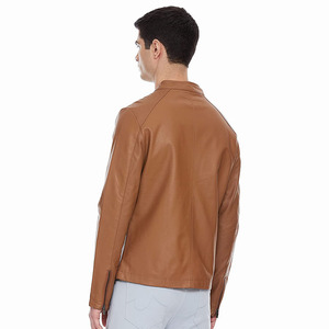 OEM-chaquetas de cuero personalizadas para hombre, chaqueta de cuero sintético para motorista, para motocicleta - Product Image 2