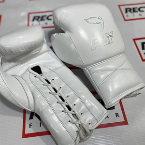 Gants de boxe Fly Super Lace de qualité supérieure, best-sellers, entraînement professionnel, cuir véritable, gants de boxe Fly - Product Image 4