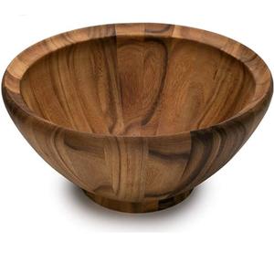 Tazones de Madera de Mango de Diseño Moderno para Cocina y Mesa, Ideales para Servir Comida y Postres, Tazones Redondos de Madera - Product Image 6