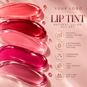 Tinte Labial Rosa de Marca Privada, Líquido, Alta Pigmentación, Mate, Terciopelo, Larga Duración, Logotipo Personalizado, Cosmético - Product Image 3