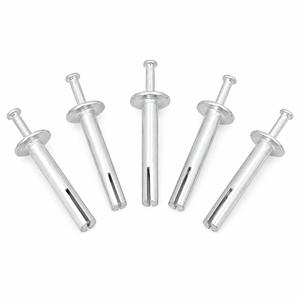 Anclaje de Martillo de Aleación de Zinc <span class=keywords><strong>con</strong></span> Clavo de Acero Galvanizado en Blanco para Fijación en Mampostería y Piedra - Product Image 1