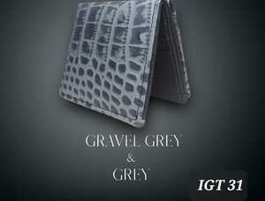 Personalizado Crazy Horse Logo Bifold avestruz Unisex Vintage cartera corta hecha a mano estilo occidental bolsa de cuero genuino OEM caja a granel abierta - Product Image 3