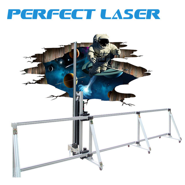 Perfect Laser Large Printing Size 3d Wall Inkjet Printer Machine on Acrylic Senor Piezoelectric Nozzle 3D Wall Printer Machine