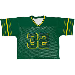 Fabricación profesional V cuello Rugby Jerseys para ropa deportiva al por mayor Etiqueta Privada bordada fútbol americano Jersey - Product Image 1