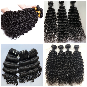 Trama de pelo ondulado suelto camboyano Remy ondas sedosas y naturales en cabello humano crudo 100% - Product Image 6