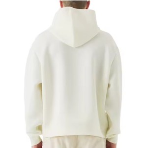 Sudadera con capucha y Jersey de algodón 100% personalizada para hombre, temporada de invierno, diseño de cremallera, impresión Digital teñida de hilo GSM pesado sólido - Product Image 2