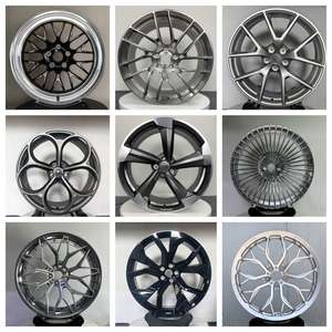 Nuevo Diseño de Rines Forjados Personalizados de 18 19 20 21 22 <span class=keywords><strong>23</strong></span> Pulgadas, Estilo Monobloque con Radios, Aleación 6061-T6, Rines de Carreras para Audi - Product Image 4