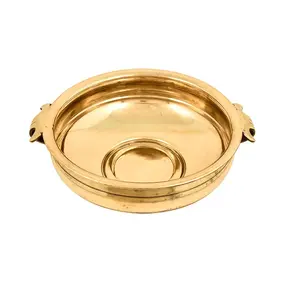 手工装饰花碗现代设计金色成品优雅黄铜urli派对装饰