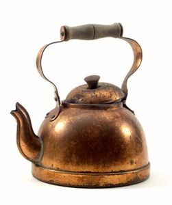 หม้อกาแฟทองแดงมันวาวสง่างามมีด้ามจับช่างฝีมือเหมาะสำหรับการชงกาแฟแบบตุรกีดั้งเดิมในห้องครัวที่อบอุ่น - Product Image 6