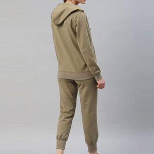 Ensemble de survêtement pour femmes, jogging, fermeture éclair, respirant, léger, décontracté, 2 pièces, avec logo personnalisé - Product Image 6