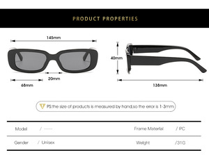 Trendy Wholesale New Retro Oval-<b>Frame</b> <b>Sunglasses</b> Western-Style Shades <b>Small</b>-<b>Frame</b> <b>Sunglasses</b> For men or women - Product Image 4