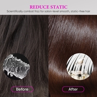 Sèche-cheveux professionnel électrique à affichage numérique LED, lisseur à air froid, ions négatifs, compatible VR, chauffage rapide, arrêt automatique