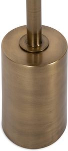 Table de boisson ronde en bois et en métal de vente chaude pour une utilisation comme support de piédestal de plante ou tables de boisson d'or d'accent de salon - Product Image 5