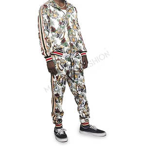 <b>Mens</b> Casual Jogger <b>Tracksuit</b> Set Full Zipper Velvet <b>Velour</b> Jacket Adjustable Waistband Sweatpants Side Pockets OEM Custom Logo - Product Image 5