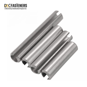 ตัวยึดอุตสาหกรรม: หมุดสปริงแบบขดตรงในเหล็กและสังกะสี - Product Image 5