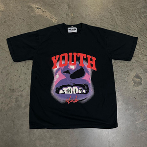 Tùy Chỉnh Quá Khổ Lớn Thả Vai Boxy Thiết Kế Dtg Màn Hình In Ấn In Ấn T-Shirt Với 220 GSM Unisex - Product Image 1