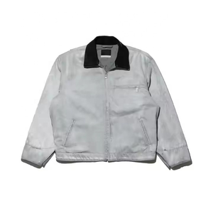 Veste en coton ciré à capuche pour homme - Imperméable, séchage rapide, respirante, réfléchissante, vêtement d'extérieur décontracté pour l'hiver, fermeture éclair, doublure en nylon - Product Image 5