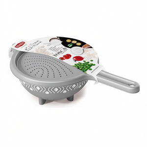 Colador de Plástico TOSCA Gris 55752 Stefanplast (23cm) con Tapa, Coladores y Escurridores - Product Image 3