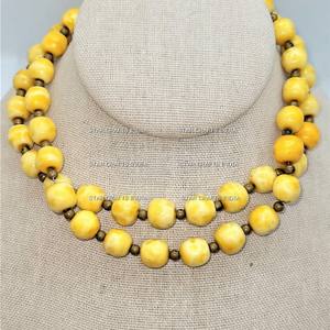 Producto superior, cuentas de resina, acabado brillante ovalado, joyería personalizada, cuentas de resina hechas por artesanos indios, colores personalizados - Product Image 5