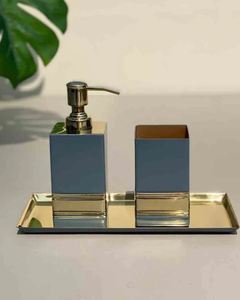 Juego de baño de acero Accesorio Uso Habitación Hotel Restaurante Accesorios de baño Holding Made India Cantidad a granel de alta calidad - Product Image 5