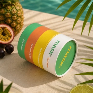 Tube en papier kraft biodégradable pour emballage alimentaire, thé, jouets, cadeaux, parfums, affiches, expédition - Product Image 3