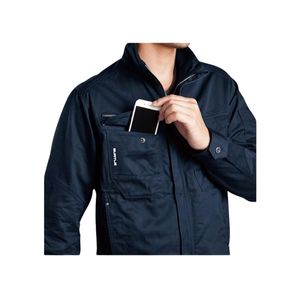 Chaqueta de Trabajo Unisex Burtle 8101 para Todas las Estaciones, Diseño Elegante Antiencogimiento, 100% Algodón, Duradera, de Secado Rápido, Anti-UV, Tejido sin Costuras - Product Image 6