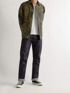 Nuevo estilo de moda, ropa de calle vaquera de lona resistente, chaqueta informal, chaqueta de trabajo de lona en blanco para hombres - Product Image 4