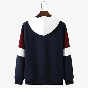 เสื้อฮู้ดดี้ดีไซน์ใหม่ ผ้าฟลีซหนานุ่ม 400gsm ทรงหลวมไหล่ตก ใส่สบายสำหรับฤดูหนาว ผลิตจากผ้าฝ้าย 100% ทรงโอเวอร์ไซส์ บ็อกซี่ฟิต สำหรับผู้ชาย - Product Image 2