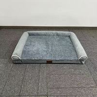 Lit orthopédique moderne pour grand chien, rembourrage en éponge imperméable, housse antidérapante et lavable, canapé-lit pour grands chiens