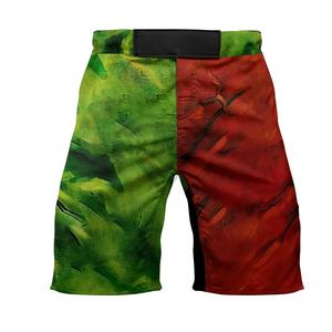 Shorts de MMA professionnels, extensibles dans 4 directions, shorts de jeu, logo personnalisé, impression par sublimation, motif uni, shorts de MMA en gros - Product Image 1