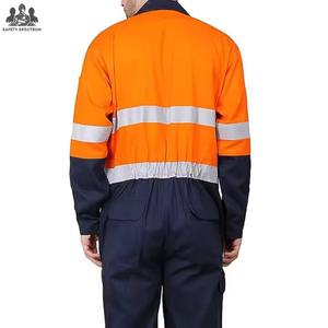 Overoles de Trabajo de Seguridad de Poliéster Transpirable Personalizados al por Mayor, Reflectantes, Anti-Químicos, Impermeables, de Alta Calidad, Unisex - Product Image 3