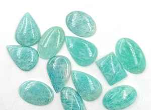 Amazonite Loose Gemstone Natural Green Amazonite Cabochon Lot Oval Cut Amazonite Gemstone for Jewelry - Product Image 5