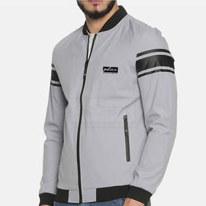 2024 hommes col montant Bomber veste vente chaude vêtements décontractés pour adultes - Product Image 5