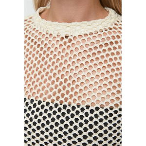 Blusa de malla de manga larga - Product Image 2